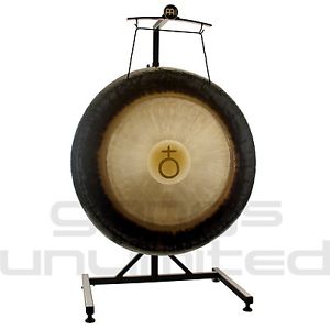 36" Meinl Earth Planetary Tuned Gong on the Meinl Metal Stand (G36-E/TMGS-2)