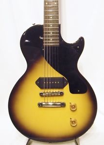 Gibson Les Paul Junior Gloss / Tobacco Sunburst 1990 Electric Guitar Rare F/S