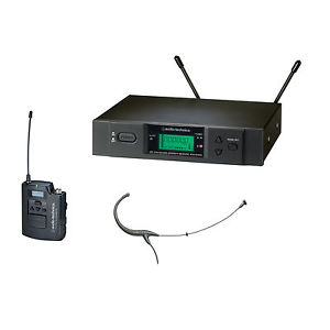 Audio Technicia ATW-3194B C NEW 541.5-566.37MHz Unipak transmitter mic& receiver