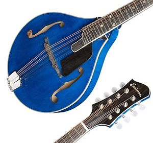 EASTMAN MD605 BL A-Style Mandoline mit Schertler Pickup, vollmassiv, Nitro-Lack
