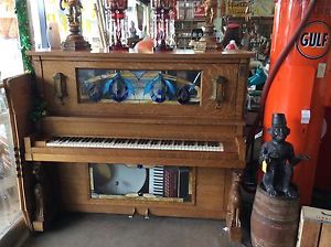 Nickelodeon Coin Operated Player Piano.