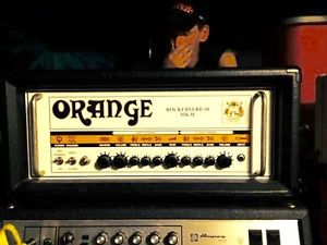 Orange Rockerverb 50 MKII head Smooth Black el34 studio use only