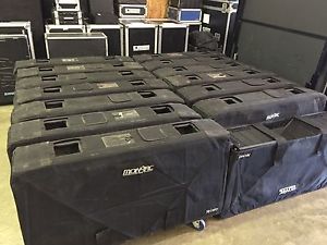 16 McCAULEY MONARC MLA3 Line Array (3-Way , Dual  1" x Dual 8" x Dual 12")