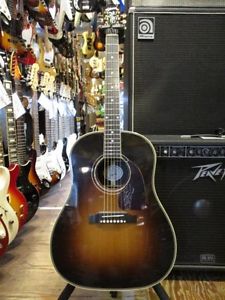 Gibson J-45 Custom Brown w/hard case Free shipping Guiter Bass From JAPAN #T637