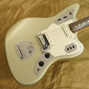 Fender American Vintage '62 Jaguar Inca Silver Electric Guitar 2001 FreeShipping