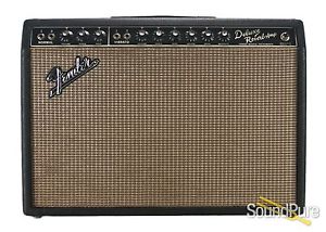 Fender 1967 Deluxe Reverb Blackface Vintage Amp - Used