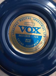 1963 Vox Celestion Blue Blues Speaker 12 Inch 8 Ohm Original Cone