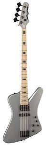 Dean US131039 John Entwistle 4-String Bass Guitar, Metallic Silver