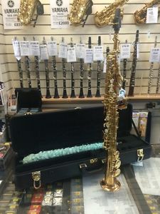 Yanagisawa 992 Straight Soprano Saxophone - Inc Mouthpiece, Lig, Case