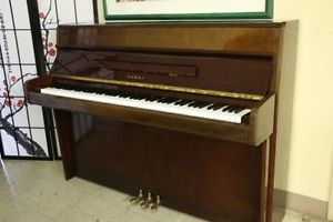 Kawai Console Piano Mahogany Walnut Gloss 1970 EXCELLENT Condition (SEE VIDEOS)