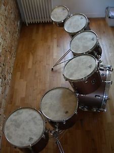 7 PIECE SONOR PHONIC CONCERT DRUM SET
