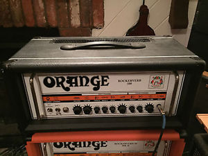 Orange Rockerverb 100 MKI Amp Head - Black Tolex - Original Version