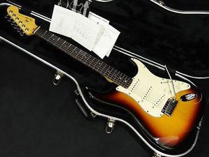 Fender USA American Deluxe Stratocaster 3TS/RW w/hard case F/S Guiter #X1173
