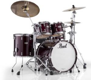 Pearl RFP Reference Pure Low-Mas EvenPly Maple, Birch, and African Mahogany Standard Shell Pack (22x18, 12x9, 13x10, 16x16)