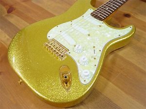 Fender Custom Shop Gold Sparkle Stratocaster  Free Shipping