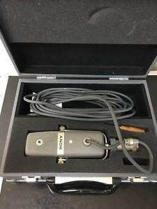 SONY C-38B W/CARRYING CASE CONDENSER MICROPHONE MIC CARDIOID & OMNI