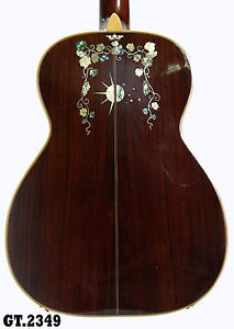 Antoniotsai-Top Degree-SolidWood India Mop Inlay 3 O Guitar Nylon Strings GT2349