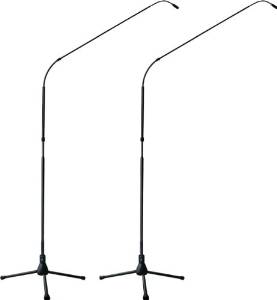 Earthworks FW730TPBmp | FlexWand 7-Foot Directional Microphone System with Tripod Base : Cardioid 30Hz to 30kHz (Matched Pair)