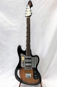 Teisco TG-64 Sunburst Medium Neck Scale Second Hand Electric Guitar From Japan