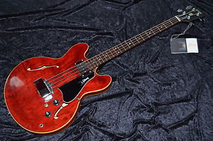 1967 Gibson EB-2C Bass in cherry near mint to mint orig. case 100% original