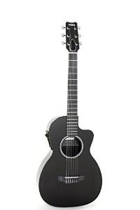 RainSong Guitars Parlor NP12 Acoustic-Electric Guitar, Clear Carbon