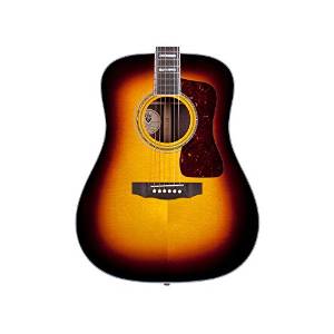 Guild D-55 ATB Antique Sunburst Acoustic Dreadnought Guitar with Hard Case