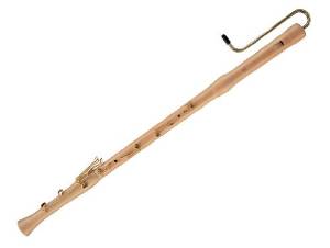 Moeck 2620 Flauto Rondo Great Bass Recorder, Maple