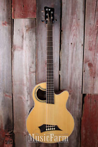 Warwick Rockbass Alien Deluxe 5 String Acoustic Electric Bass Guitar w Fishman