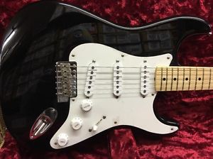 Fender American Vintage '56 Stratocaster Electric Guitar Black Maple Neck WHSC