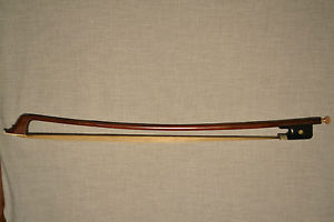 old vintage french double bass bow by louis morizot  circa 1920 very nice
