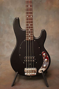 Ernie Ball USA American Music Man StingRay Stealth Black Sub Bass