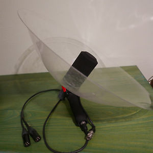 Telinga Stereo DAT mic with foldable Parabolic Dish and accessories
