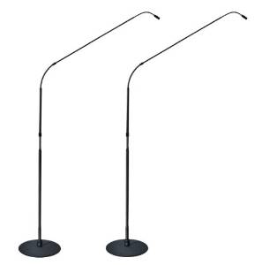 Earthworks FW730/HCmp | FlexWand 7-Foot Directional Microphone System with Cast Iron Base : Hypercardioid 30Hz to 30kHz (Matched Pair)