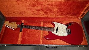 1966 Fender Musicmaster II guitar,  vintage 66 (Rare Mustang Cousin