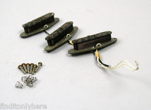 VINTAGE 1974 FENDER STRATOCASTER ELECTRIC GUITAR PICKUPS ORIGINAL SET STRAT