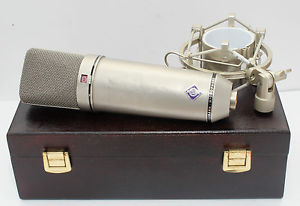 Vintage Neumann U87 Microphone w/ Case & Shockmount