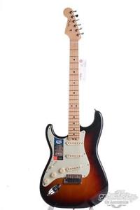 Fender® Fender American Elite Stratocaster 3-color Sunburst Lefty MN