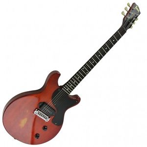 Burny Rock'n Roll Cherry Red Finish Second Hand Electric Guitar Best Deal Japan