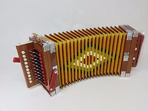 King by Gabbanelli Zydeco Cajun Louisiana button accordion