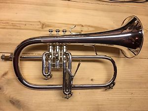Bach Stradivarius Model 183 Professional Flugelhorn Silver Plate