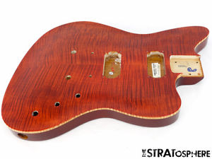 * Fender American Select Flame Maple Jazzmaster BODY Carved Top Guitar #391