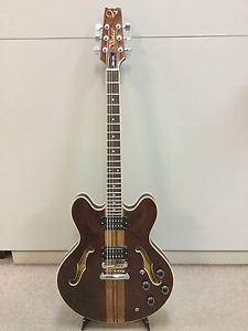1981 Vantage VSH455 Made In Japan All Original With Factory Case Semi Hollow