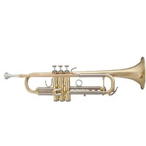 Sonare TRB802G Reversed Leadpipe Bb Trumpet with Adjustable Valve Silver/Gold Trim
