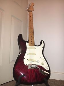 Fender USA Stratocaster 1991 Plus Deluxe Firestorm