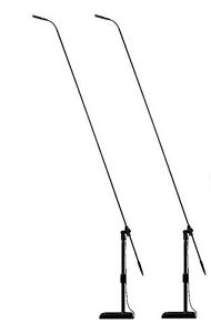 2 Audix MicroBoom MB5050 Condenser Cable Professional Microphone Set of TWO