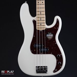 Fender American Standard Precision Bass Olympic White