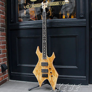 B.C.Rich Paolo Gregoletto Signature Warlock 4string (Natural) New