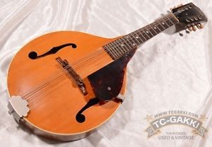 Gibson A-40N 1950's Vintage Mandolin 8-String Free Shipping from Japan