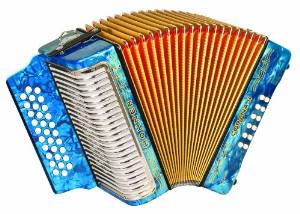 Hohner 3523FLB 15.5-Inch 43-Key Accordion