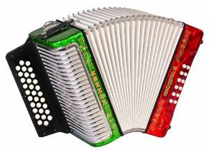 Hohner 3523ARWG 15.5-Inch 43-Key Accordion